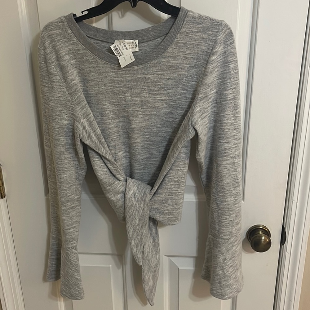 Gray sweater - Bell Sleeves